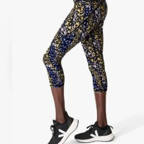 Sweaty Betty Power Crop Workout Leggings - M - NWT - Picture 1 of 5